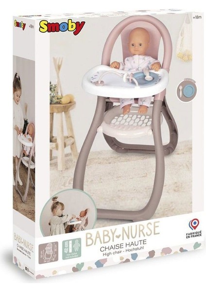 7600220370 Baby Nurse Oyuncak Bebek Mama Sandalyesi