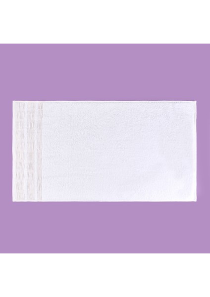 Soft Golden Star Shiny Yüz Havlusu - Ekru - 50X90 cm fiyatları