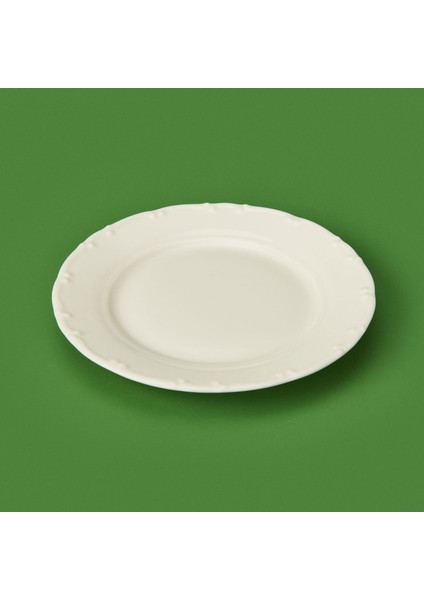 Porselen Liana Tatlı Tabağı - Krem - 19 cm fiyatları