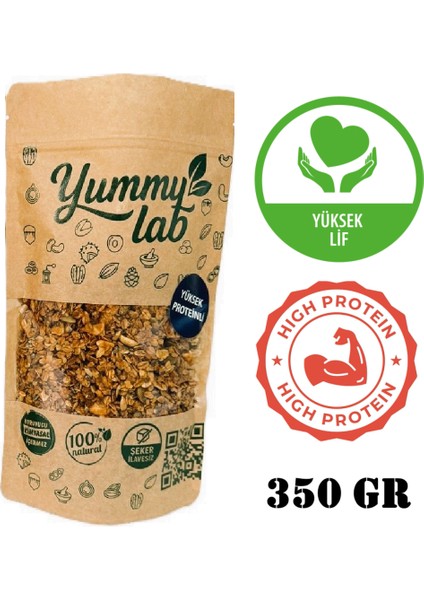 Yüksek Protein Granola 350 Gr, High Protein
