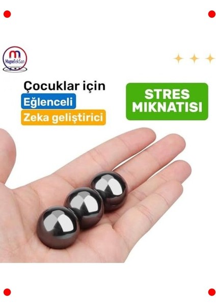 25 Adet Manyetik Bilye Stres Giderici Set modelleri