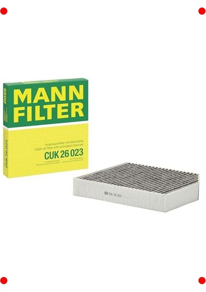 Aktif Karbonlu Araç Kabin Hava Filtresi