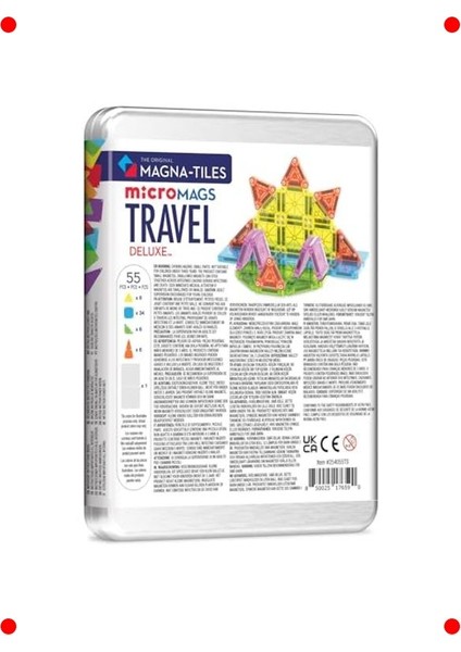 Manyetik Yapı Seyahat Seti - 55 Parça fiyatları