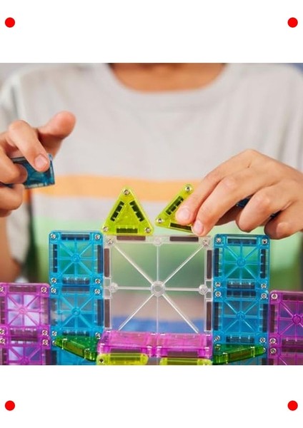 Manyetik Yapı Seyahat Seti - 55 Parça modelleri