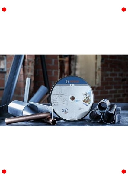 Çok Malzemeli Düz Kesme Diski, 230 mm fiyatları