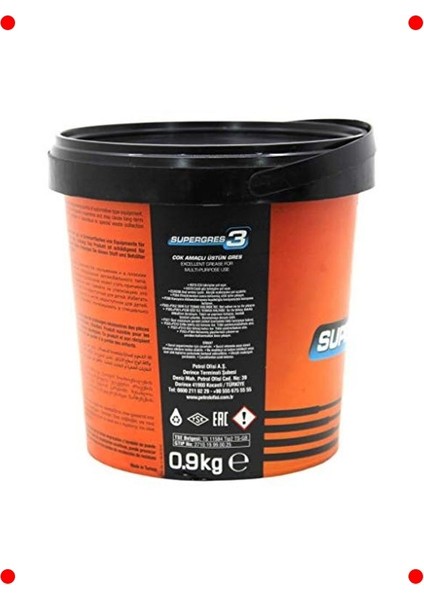 Yüksek Performanslı Lityum Gres Yağı 900 gr fiyatları