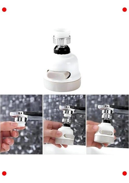 360° Döner Su Tasarruflu Musluk Başlığı modelleri