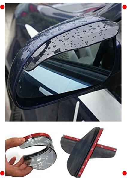 Otomobil Aynası Yağmur Koruyucu (2 Adet)