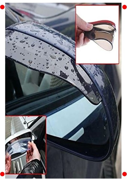 Otomobil Aynası Yağmur Koruyucu (2 Adet) fiyatları