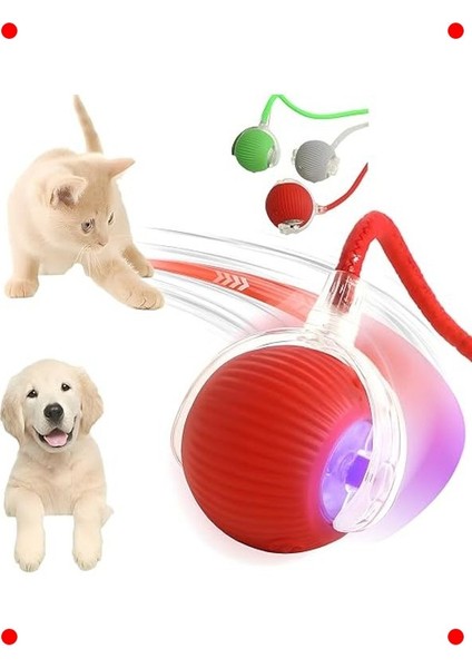 Akıllı LED Işıklı Evcil Hayvan Fare Oyuncağı