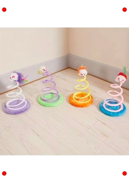 Yaylı Peluş Fare Kedi Oyuncağı - Etkileşimli fiyatları