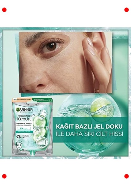 Kriyojel Yorgunluk Karşıtı Soğutucu Yüz Maskesi modelleri