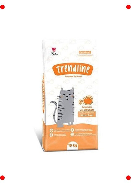 Tavuklu Yavru Kedi Maması 15 kg