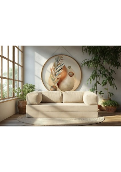 100X200 Kanepe-Fitilli Kadife Yıkanabilir Yer Yatağı-Çok Amaçlı Aktivite Koltuğu