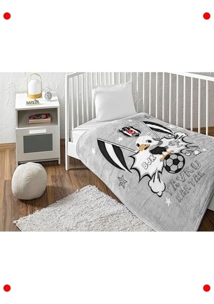 Taraftar Desenli Pamuk-Polyester Battaniye