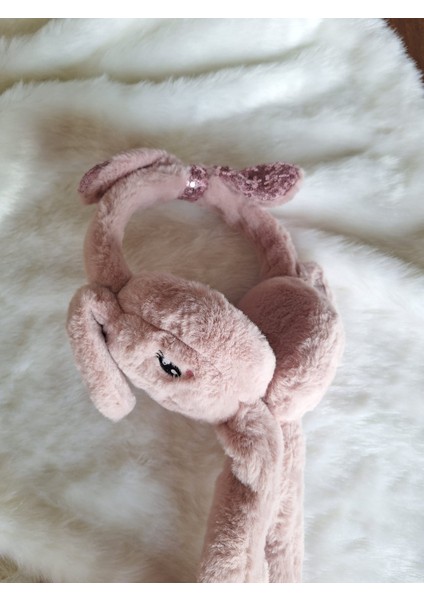 Peluş Tavşan Kulaklı Hareketli Yumuşak Sıcak Tutan Kulaklık fiyatları