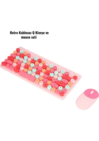 Techmrt Bluetooth Klavye ve Mouse Seti