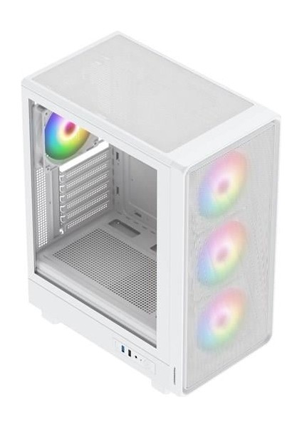 650W 80+ Bronze Gamıng Mıd-Tower Pc Kasası Beyaz fiyatları