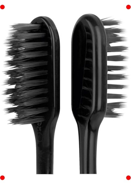 Mikro Ince Siyah Fırçalı Diş Fırçası Ikili Paket fırsatları