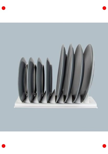 Mutfak Dolap Içi Düzenleyici Seti - Siyah 2'li fırsatları