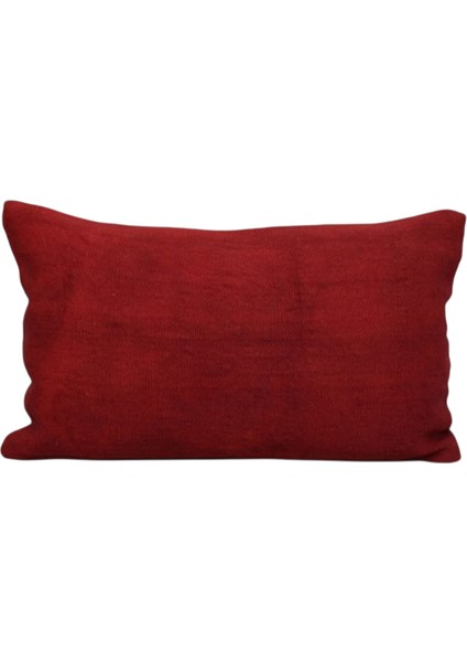 Yeni El Dokuma Dekoratif Lumbar Kilim Kırlent Yastık Kılıfı 6576