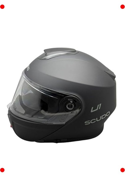 Modüler Motosiklet Kaskı - Açılır Çene, Güneş Vizörlü S indirimleri