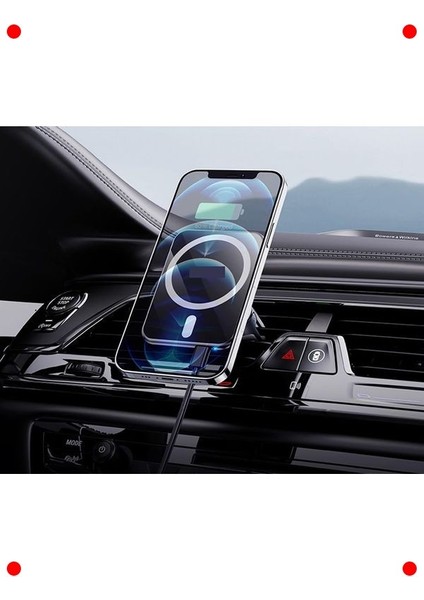 Kablosuz Şarjlı Araç Telefon Tutucu - Havalandırma Tipi fiyatları