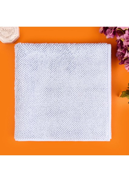 Soft Carrie Ayak Havlusu - Mavi - 60X60 cm