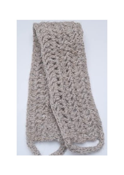 El Örmesi Keçi Kılı Sırt Banyo Lifi - Gri fiyatları