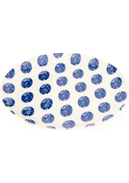 Porselen Madre Pasta Tabağı - Mavi - 19 cm fiyatları