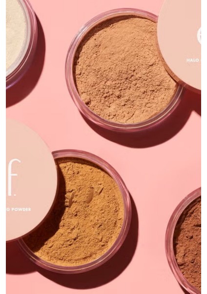 Elf Halo Glow Sabitleyici Pudra, Yarı Mat Bitiş fırsatları