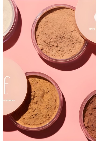 Elf Halo Glow Sabitleyici Pudra, Yarı Mat Bitiş fırsatları