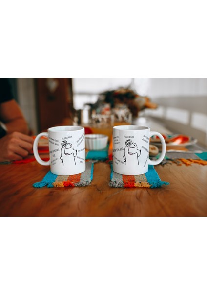 Kişiye Özel Meşhur Anne Sözleri Tasarım Baskılı Premium Beyaz Porselen Kupa Bardak indirimleri