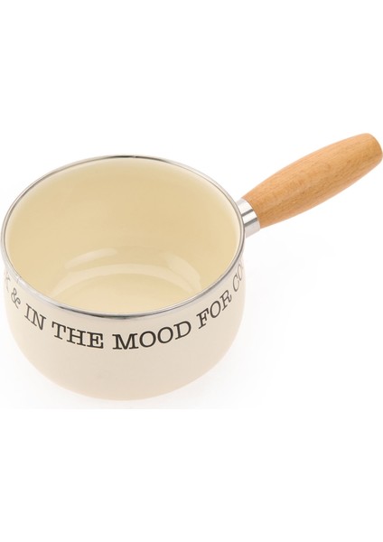 Bubble Emaye Sos Tavası - Krem / Açık Kahverengi - 14 cm fiyatları