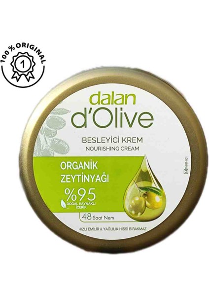 D' Olive Organik Zeytin Yağlı Besleyici Krem 250 ml + 60 ml Krem indirimleri