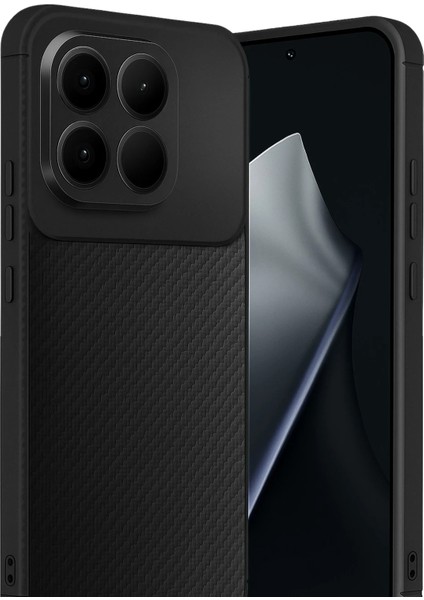 Nrzsnt Newface Xiaomi Mi 15T Auto Focus Karbon Kapak - Siyah fiyatları