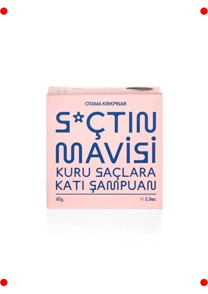 Çok Kuru Saçlar Için Katı Şampuan 65 gr