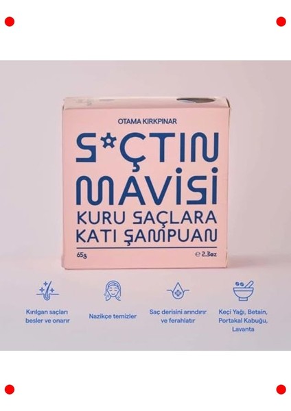Çok Kuru Saçlar Için Katı Şampuan 65 gr fiyatları