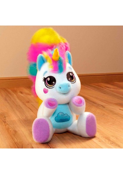 Lily Sesli ve Işıklı Unicorn Peluş modelleri