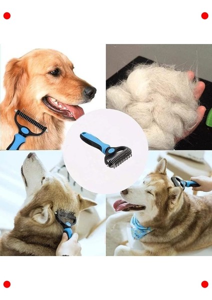 Kedi Köpek Tüy ve Düğüm Açma Tarağı - Büyük Boy indirimleri