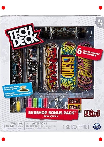 Parmak Kaykay ve Aksesuar Seti - Özel Paket