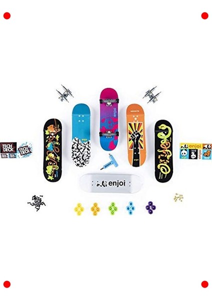 Parmak Kaykay ve Aksesuar Seti - Özel Paket modelleri