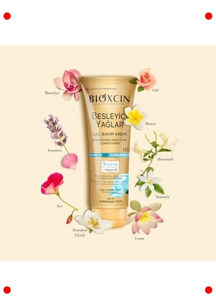 Besleyici Yağlar Bakım Saç Kremi 250 ml - Sülfatsız fiyatları