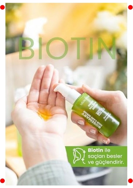 Biberiye & Biotin Saç Dökülmesi Karşıtı Bakım Serumu 50 ml modelleri