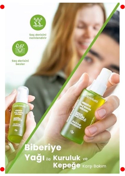 Biberiye & Biotin Saç Dökülmesi Karşıtı Bakım Serumu 50 ml indirimleri