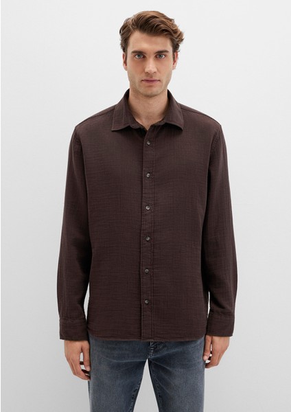 Kahverengi Gömlek 0211518-87537