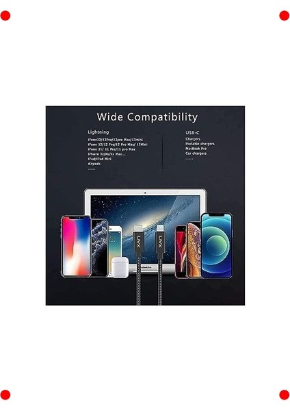 Type C - Lightning Hızlı Şarj & Data Kablosu (2m) fırsatları