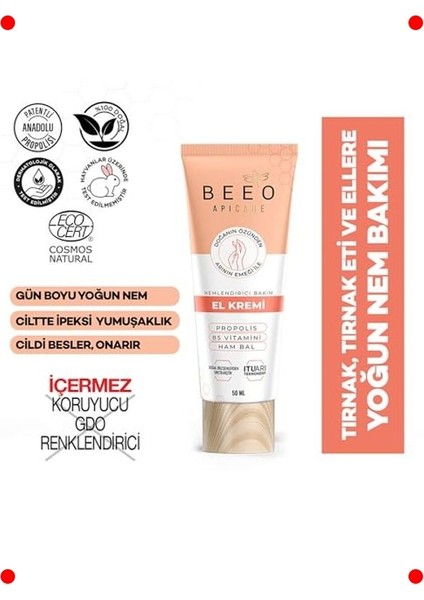 Arı Ürünleri Içerikli Besleyici El Kremi - 50 ml fiyatları