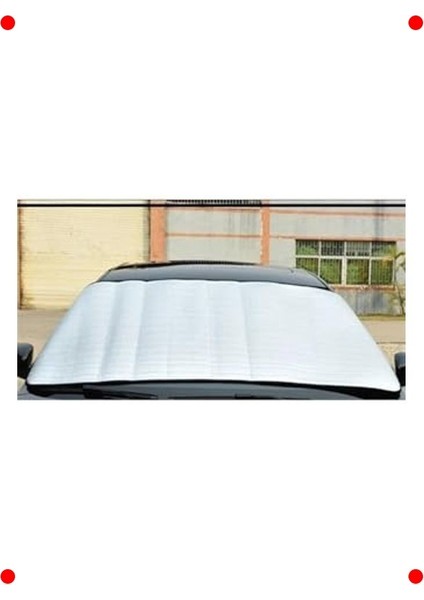 Araç Ön Cam Katlanır Güneş Şemsiyesi (130X60 Cm) modelleri