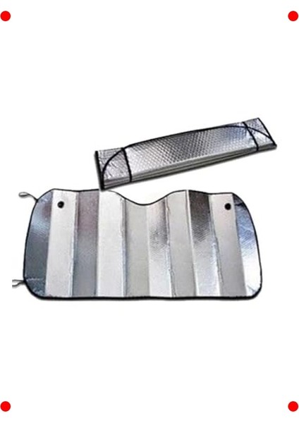 Araç Ön Cam Katlanır Güneş Şemsiyesi (130X60 Cm) fırsatları